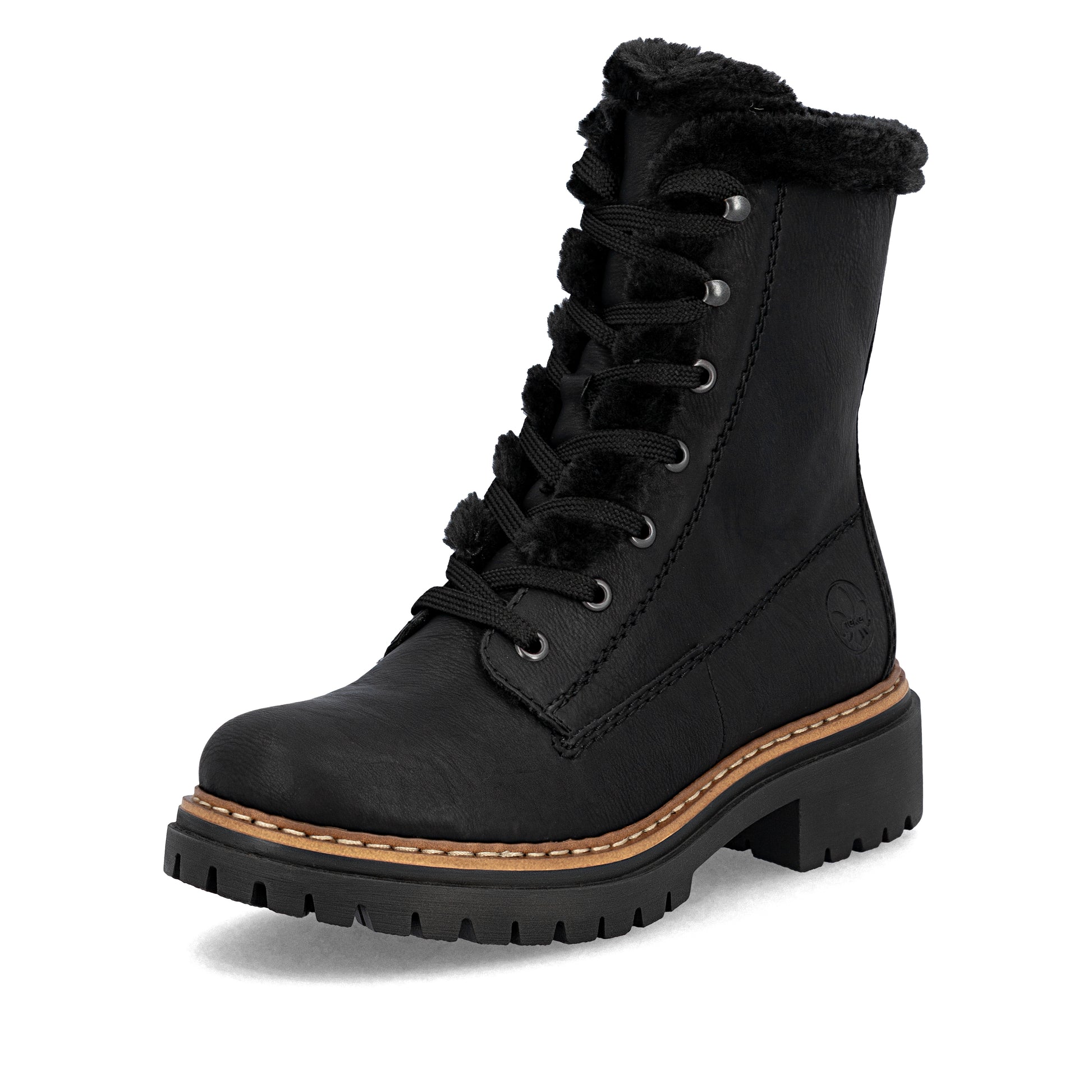 Black Zip Boots for Women | Rieker 72625-00