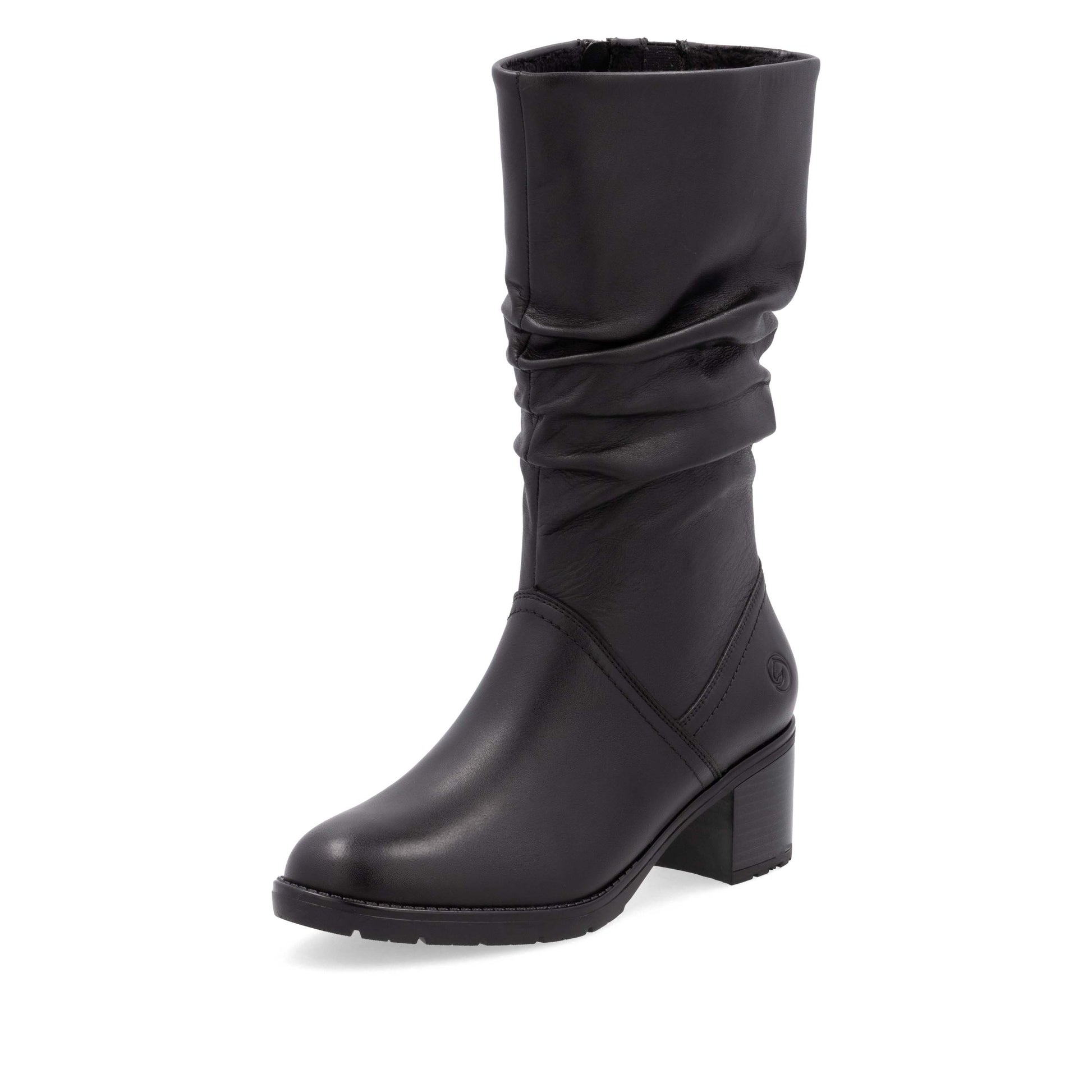 Black Zip Boots for Women | Remonte D2A70-00