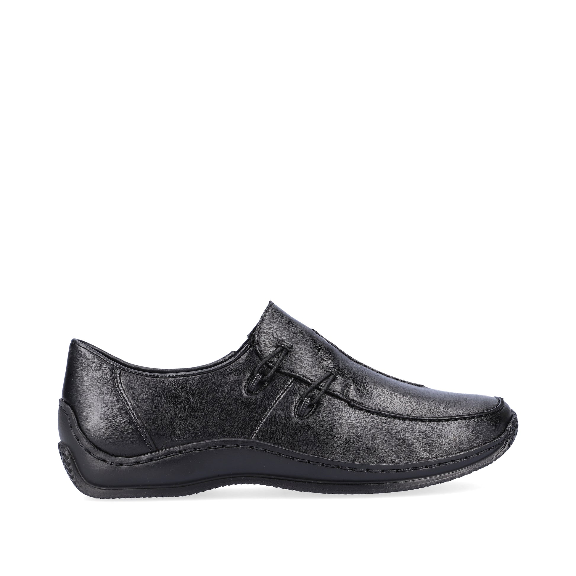 Black Elasticated Shoes for Women | Rieker L1751-00