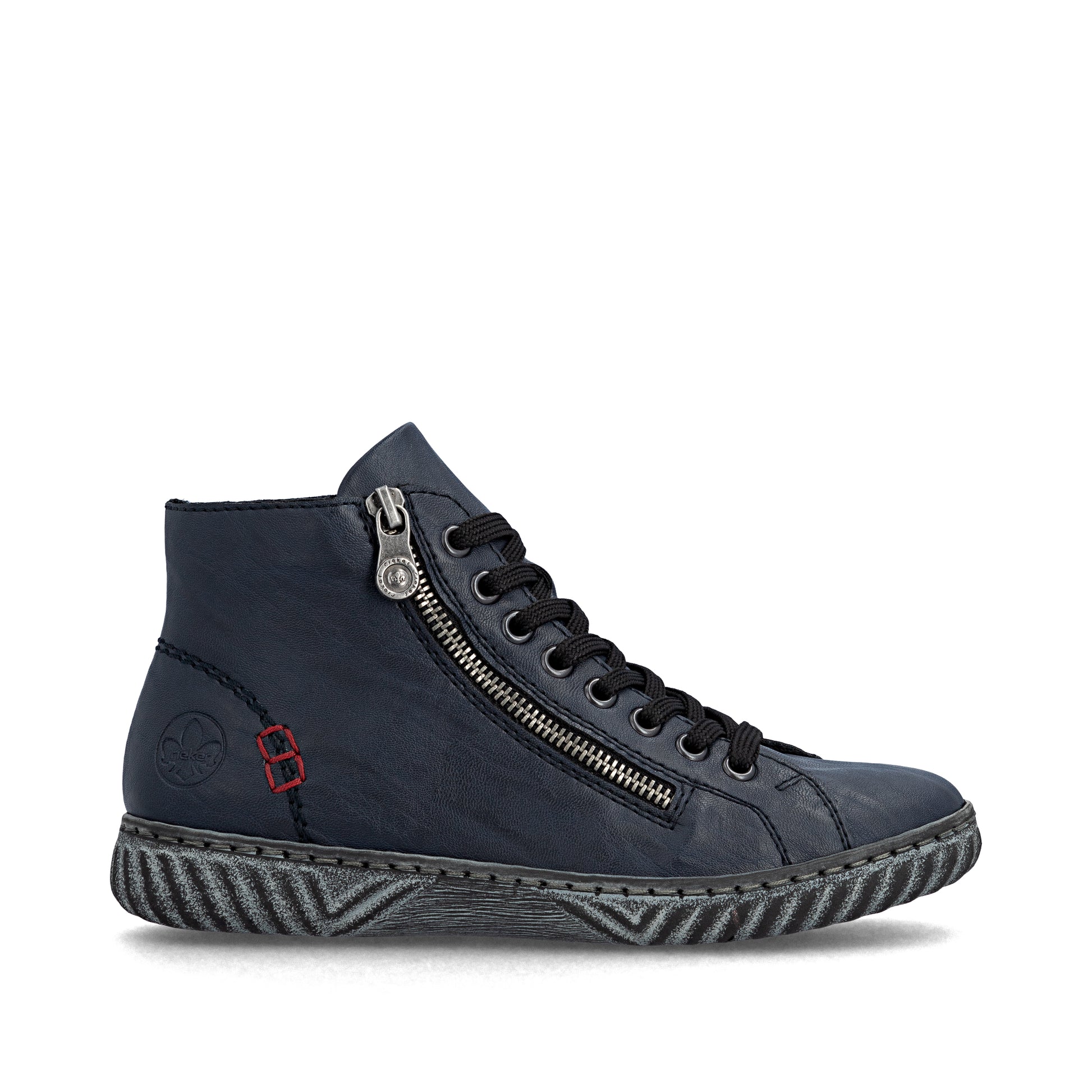 Blue Zip Boots for Women | Rieker N0921-14