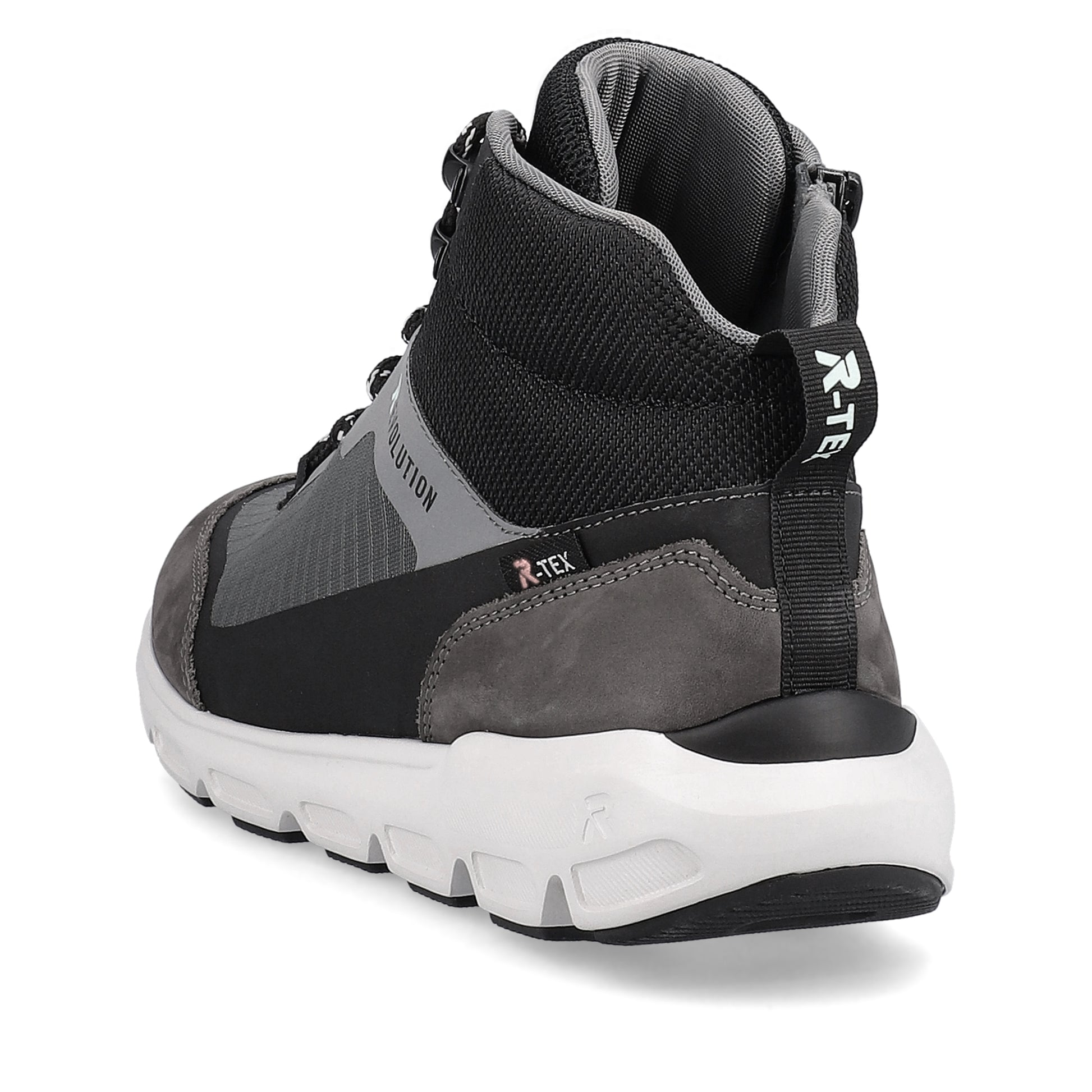 Grey Zip Boots for Women | Rieker Sport 40460-45