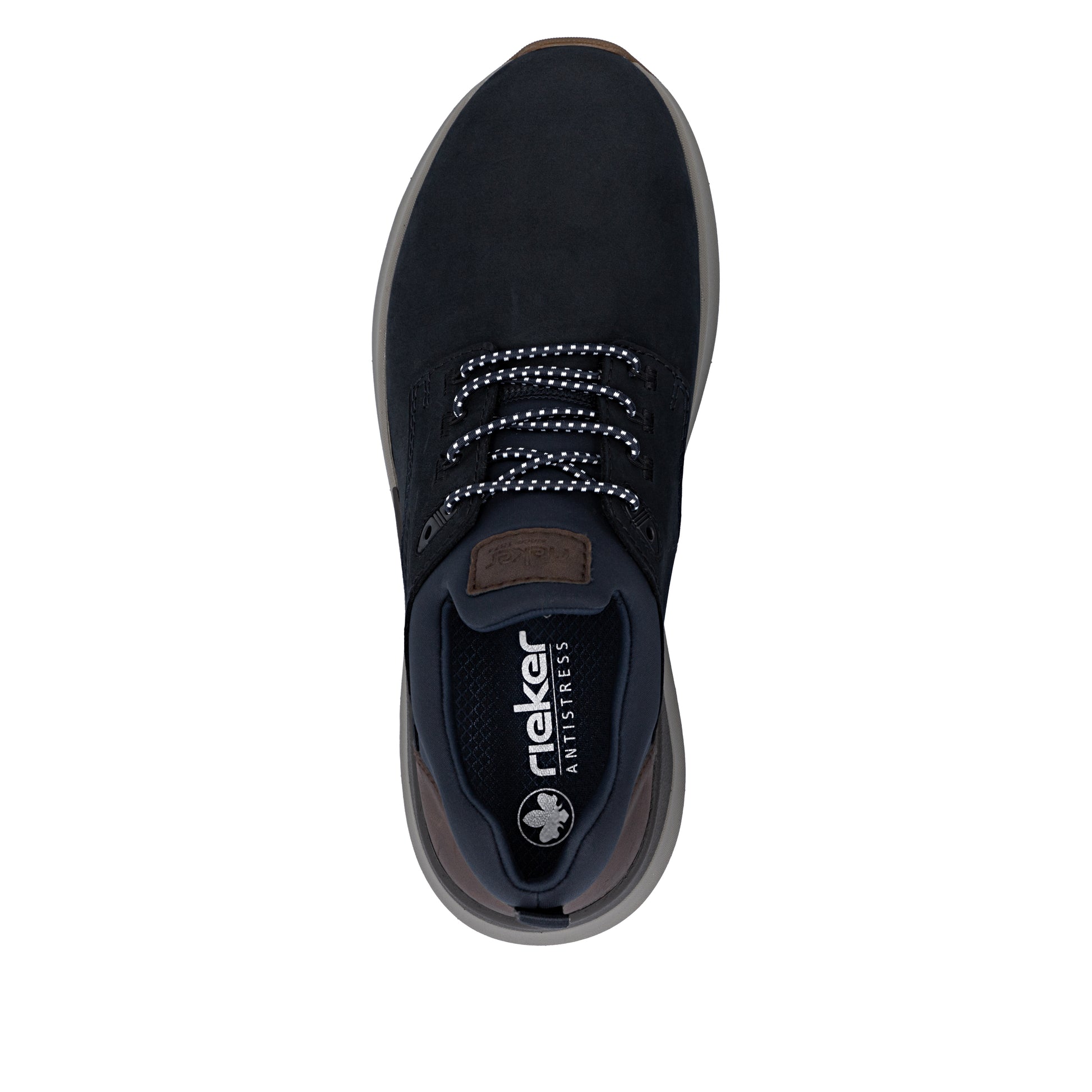 Blue Elasticated Shoes for Men | Rieker 06050-14