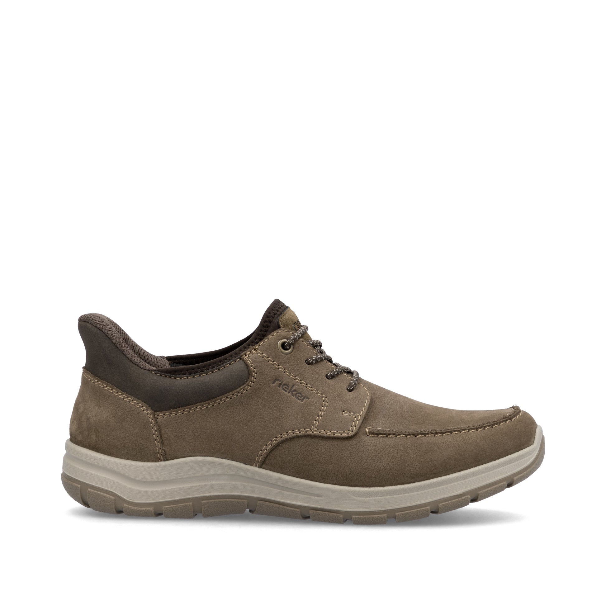 Brown Elasticated Shoes for Men | Rieker 03656-24