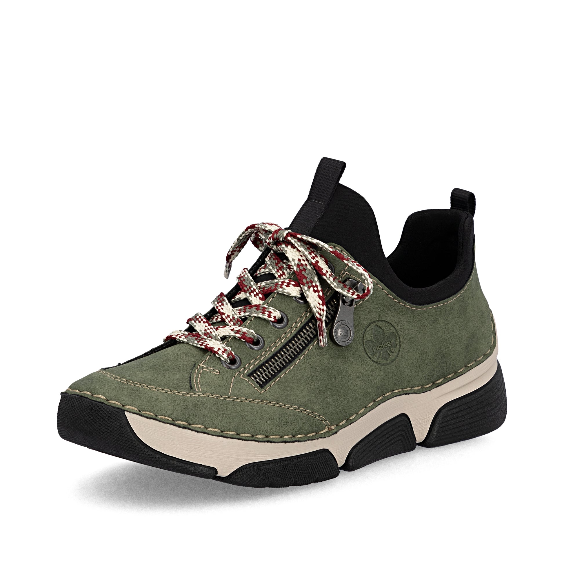 Green Elasticated Shoes for Women | Rieker 45973-54