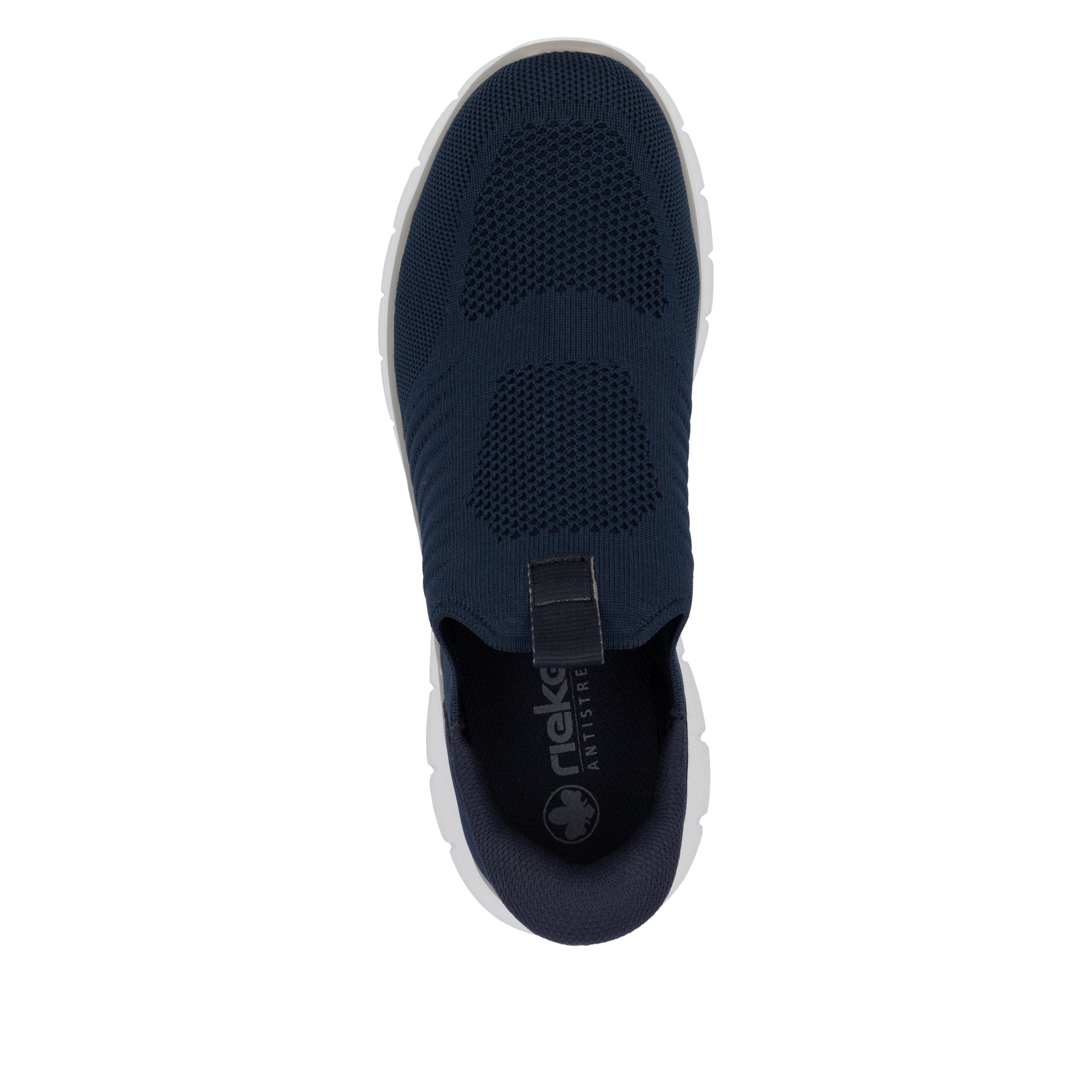 Blue Elasticated Shoes for Men | Rieker B6659-14