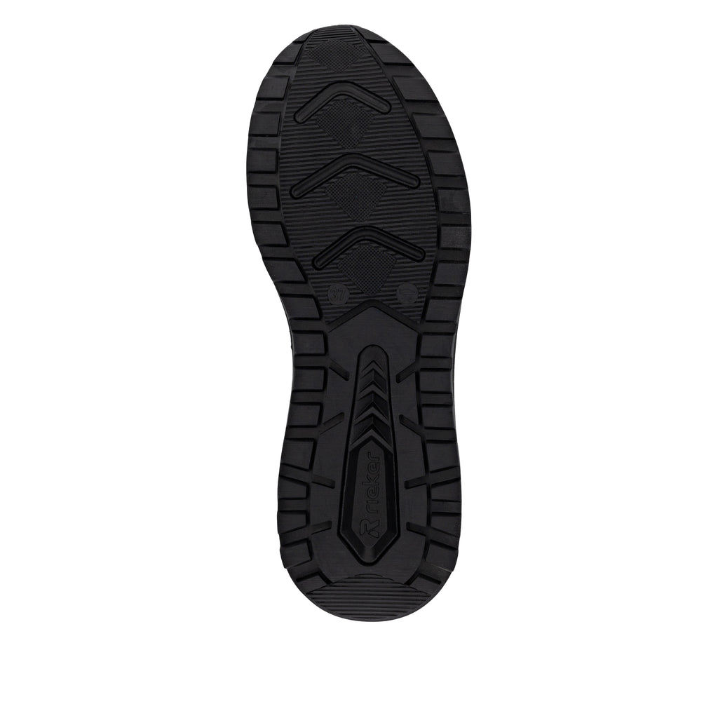 Black Elasticated Shoes for Women | Rieker W2501-00