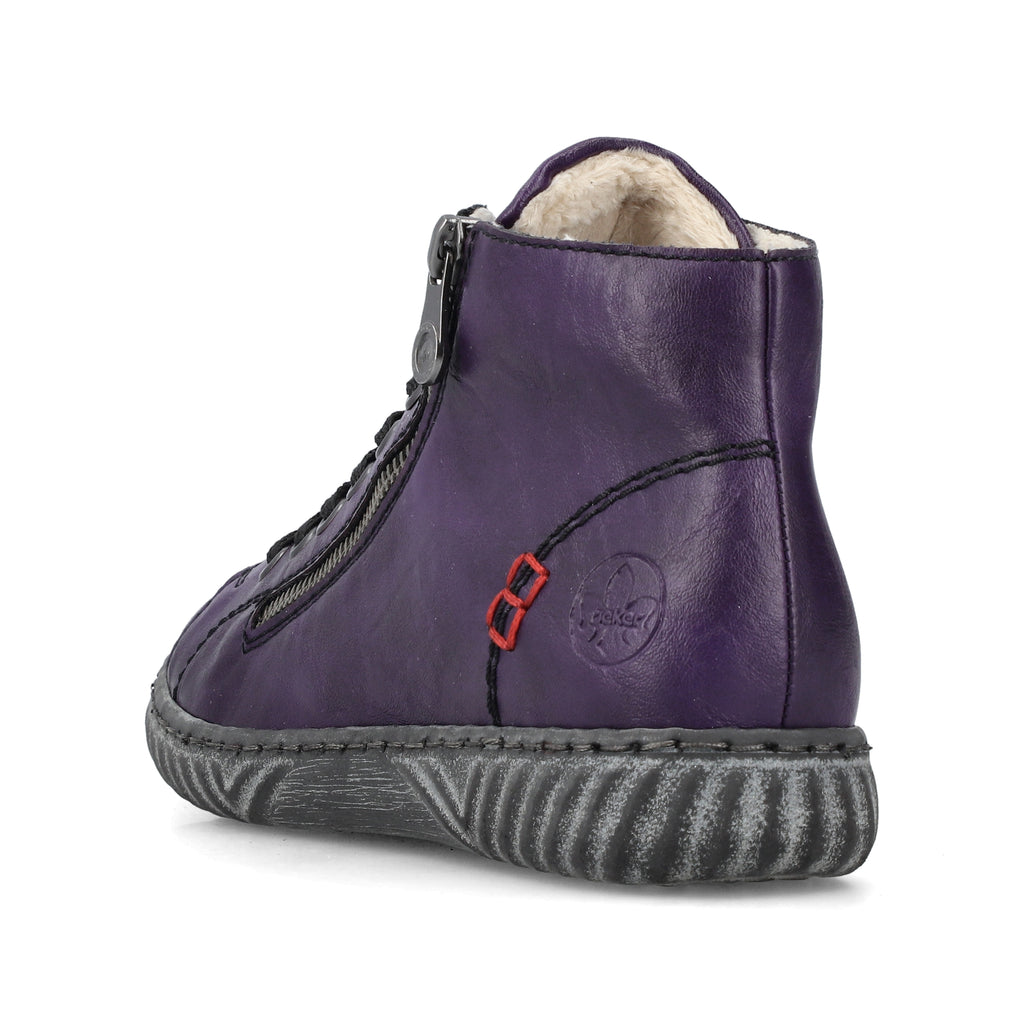 Pink Zip Boots for Women | Rieker N0921-31