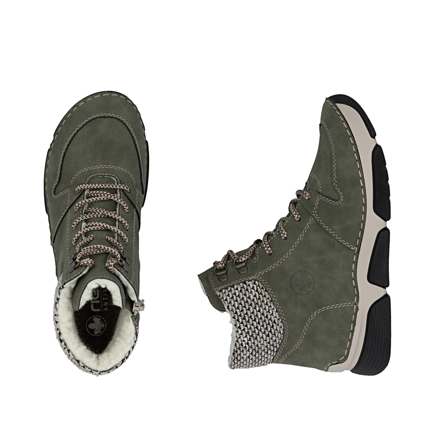 Rieker Green Boot
