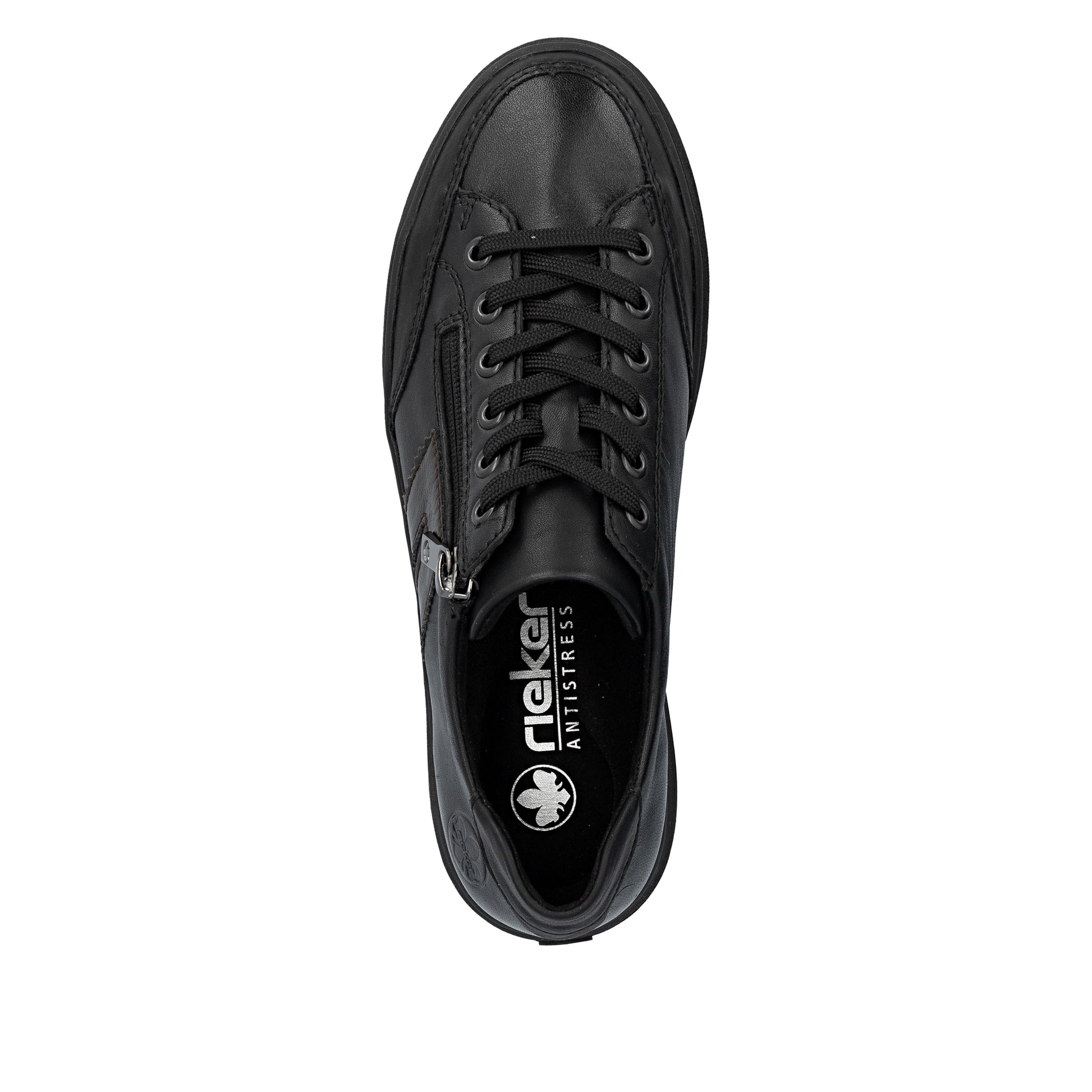Black Zip Shoes for Women | Rieker M7711-00