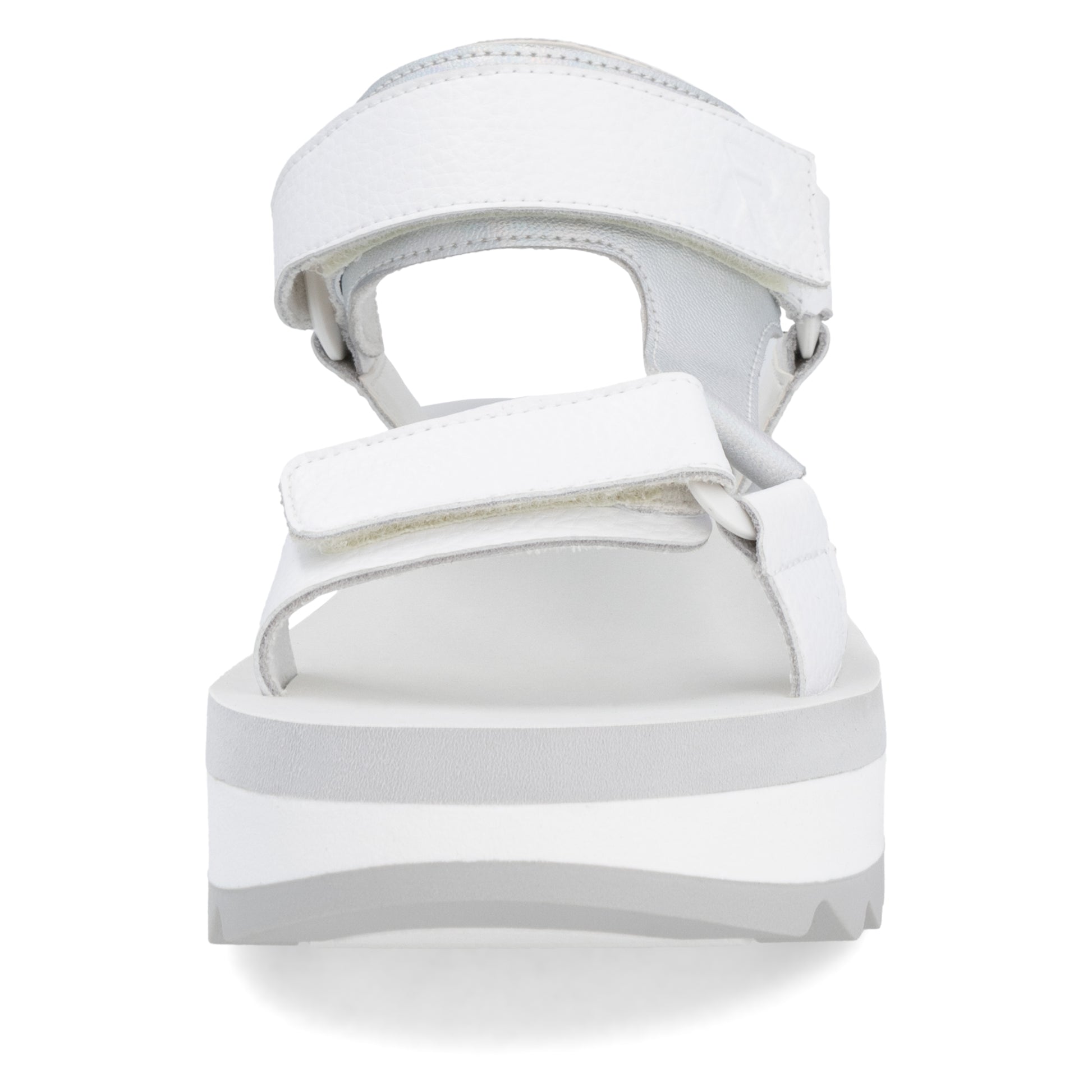 White Hook & Loop Sandals for Women | Rieker W3051-80