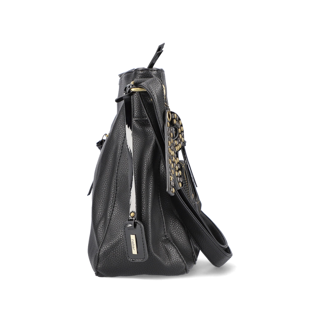 Black Zip Bags for Women | Rieker H1340-00