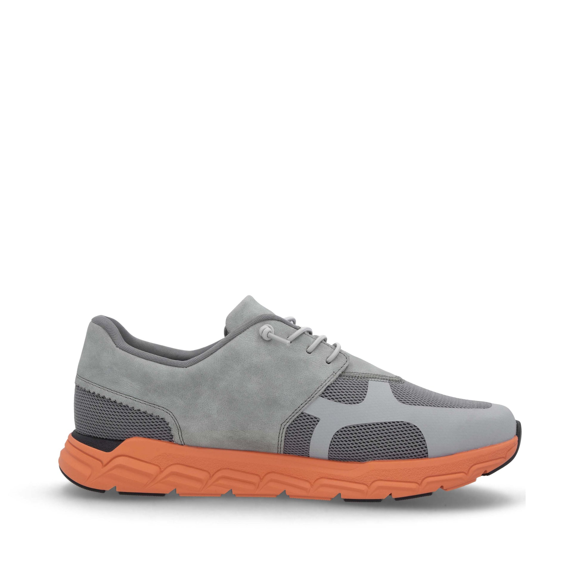 Grey Elasticated Shoes for Men | Rieker 09100-45