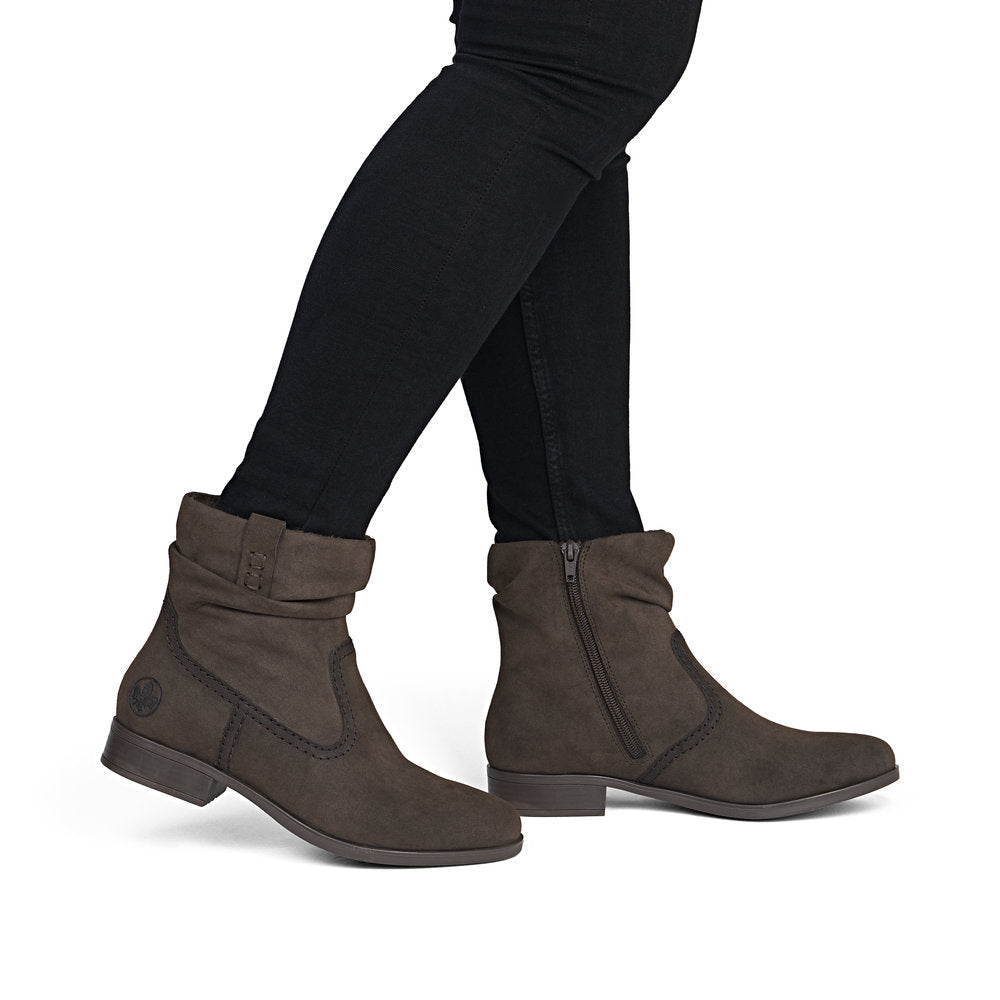 Women's Ankle Boot - Brown | 77042-25