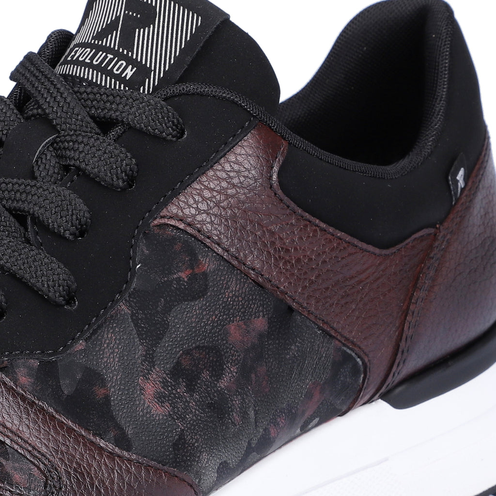 Red Lace-Up Shoes for Women | Rieker Sport 40804-35