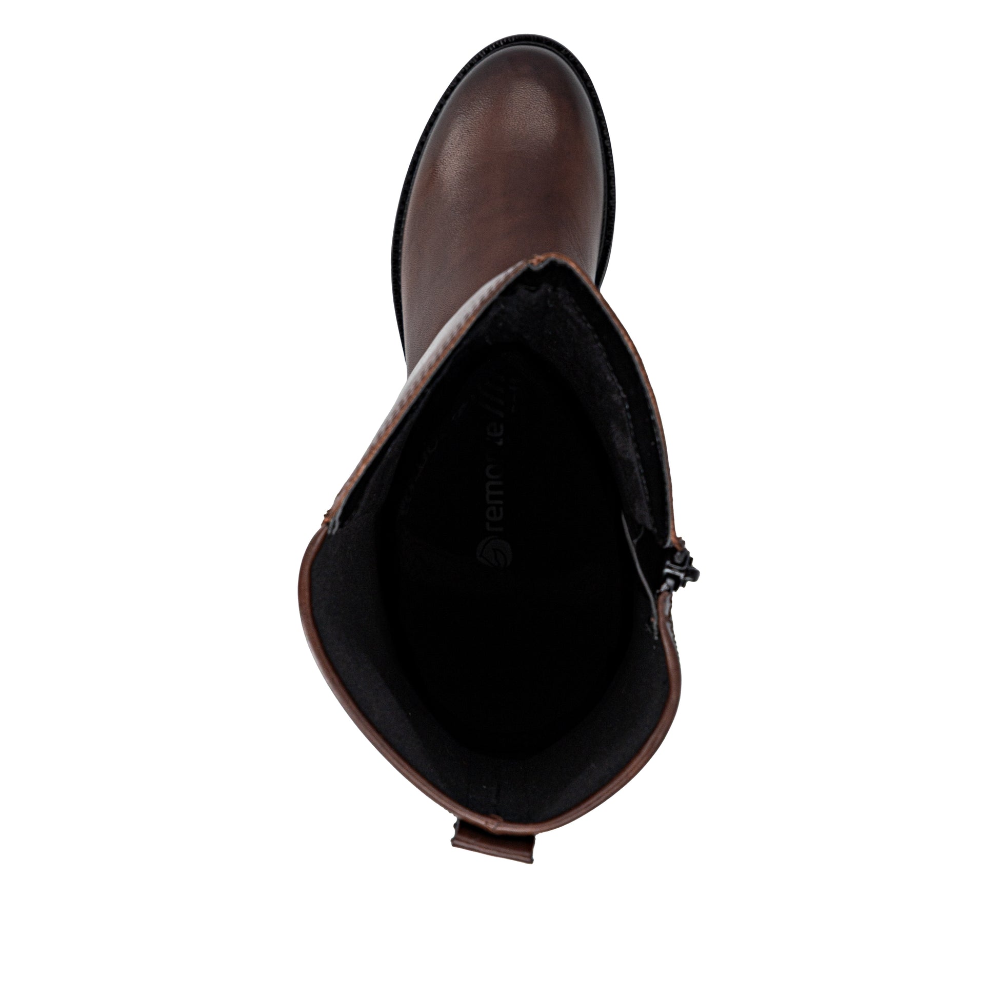 Brown Zip Boots for Women | Remonte D2W77-25