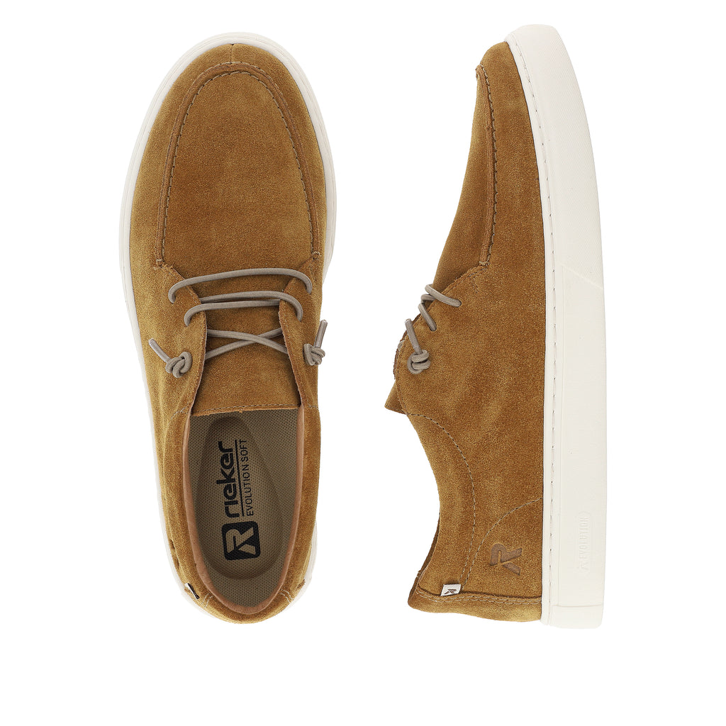 Brown Lace-Up Shoes for Men | Rieker Sport U0702-22