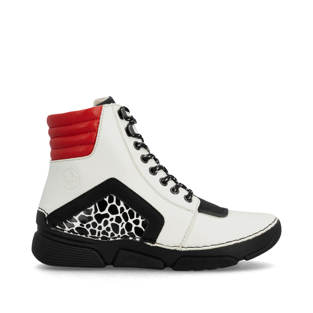 Beige Zip Boots for Women | Rieker 45904-60