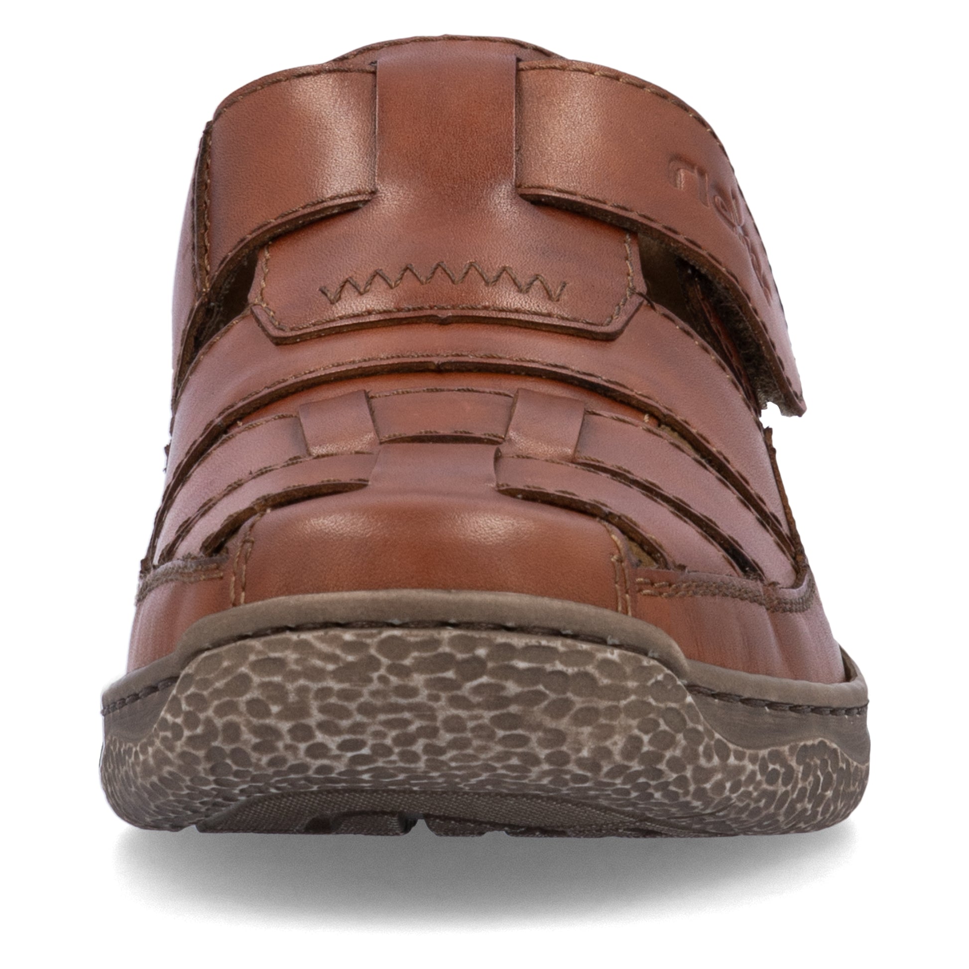 Brown Hook & Loop Shoes for Men | Rieker 03578-24