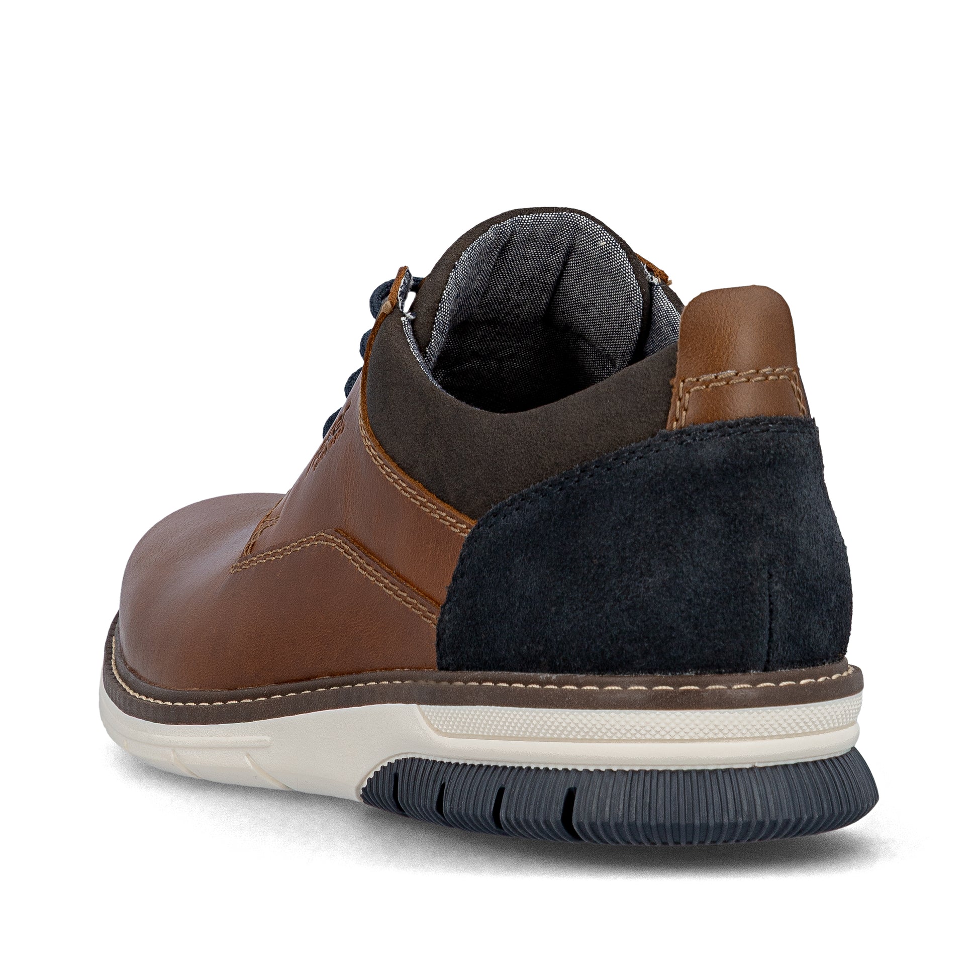 Brown Elasticated Shoes for Men | Rieker 14405-24