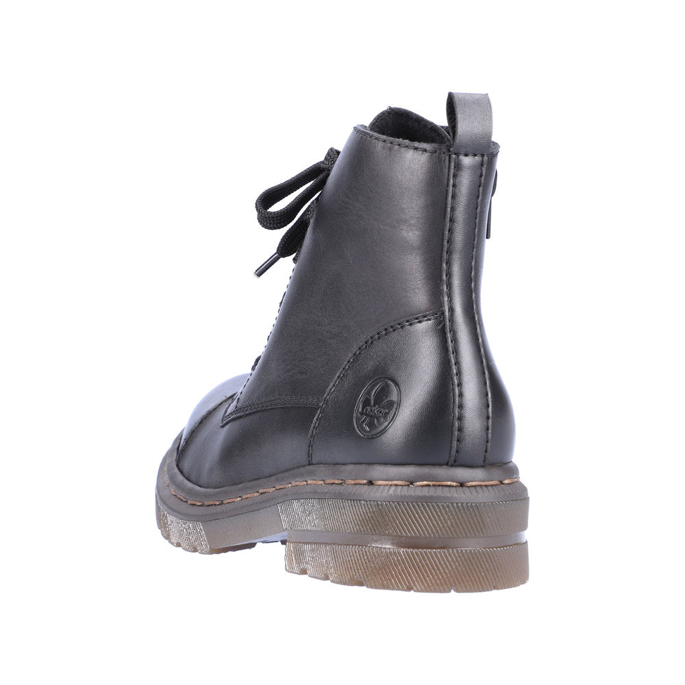 Black Zip Boots for Women | Rieker 78202-00