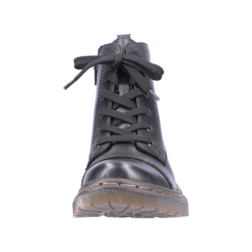 Black Zip Boots for Women | Rieker 78202-00
