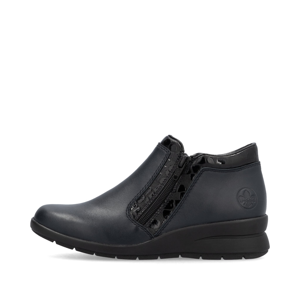 Blue Zip Boots for Women | Rieker L4883-14