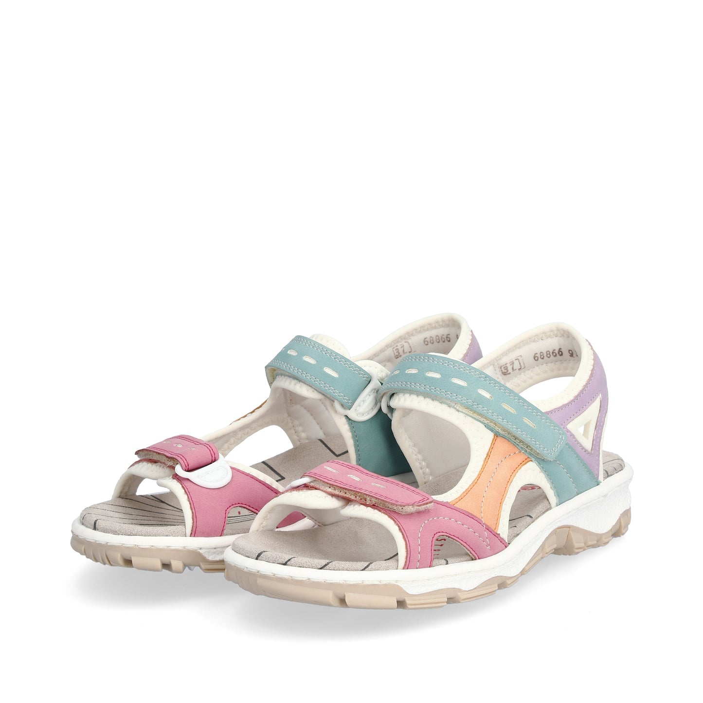 Rieker Women's Walking Sandal - Multi | 68866-92