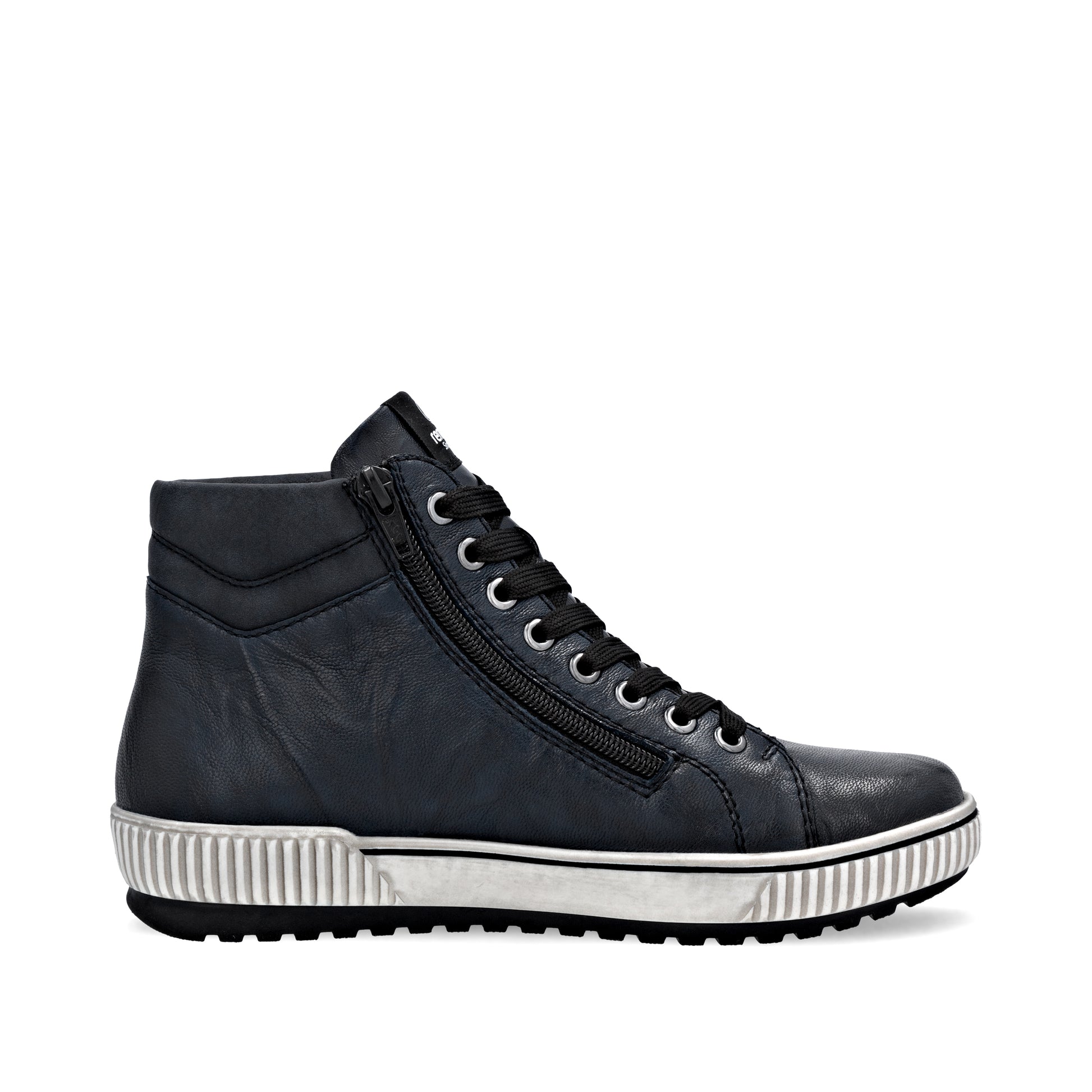 Blue Zip Boots for Women | Remonte D0772-15