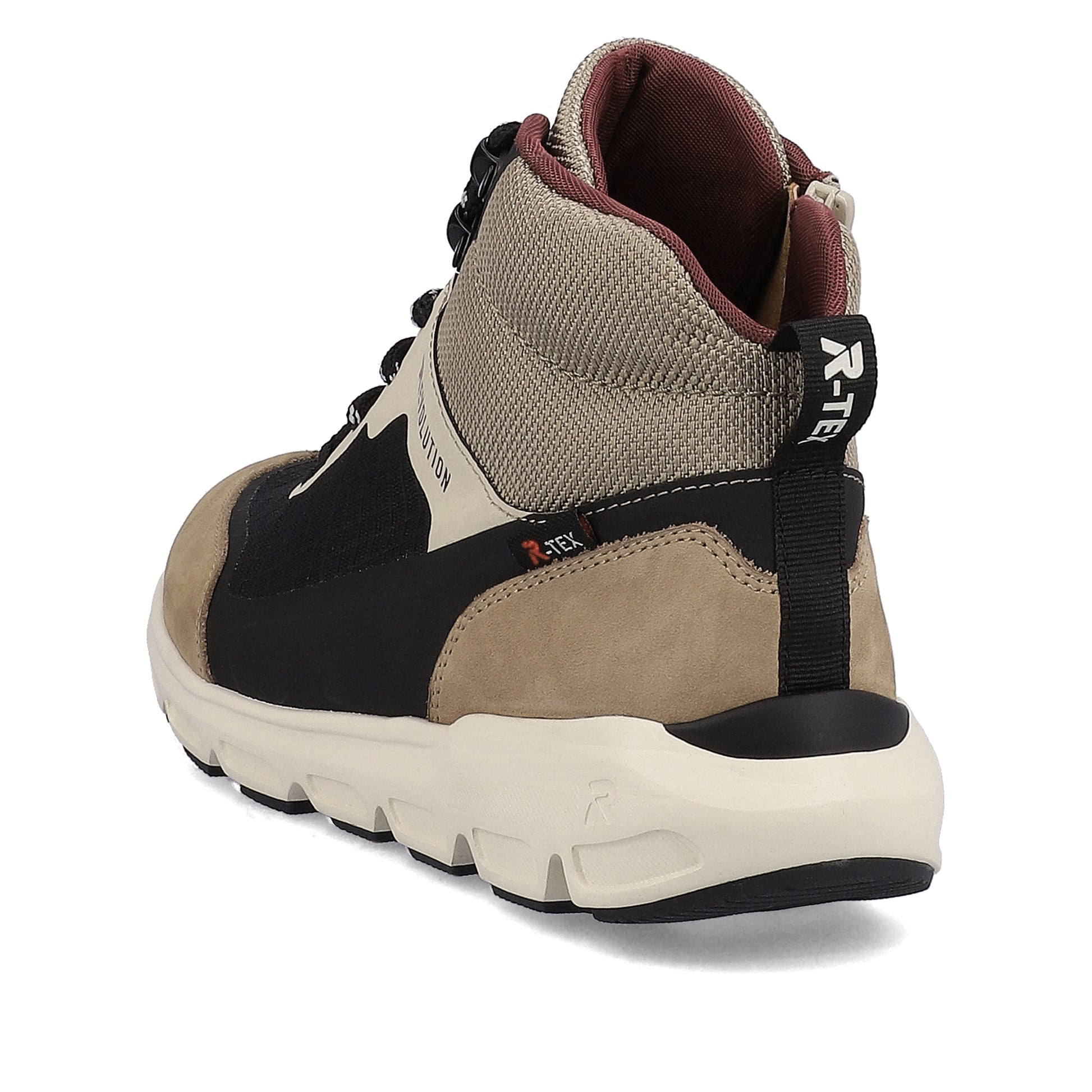 Beige Zip Boots for Women | Rieker Sport 40460-62