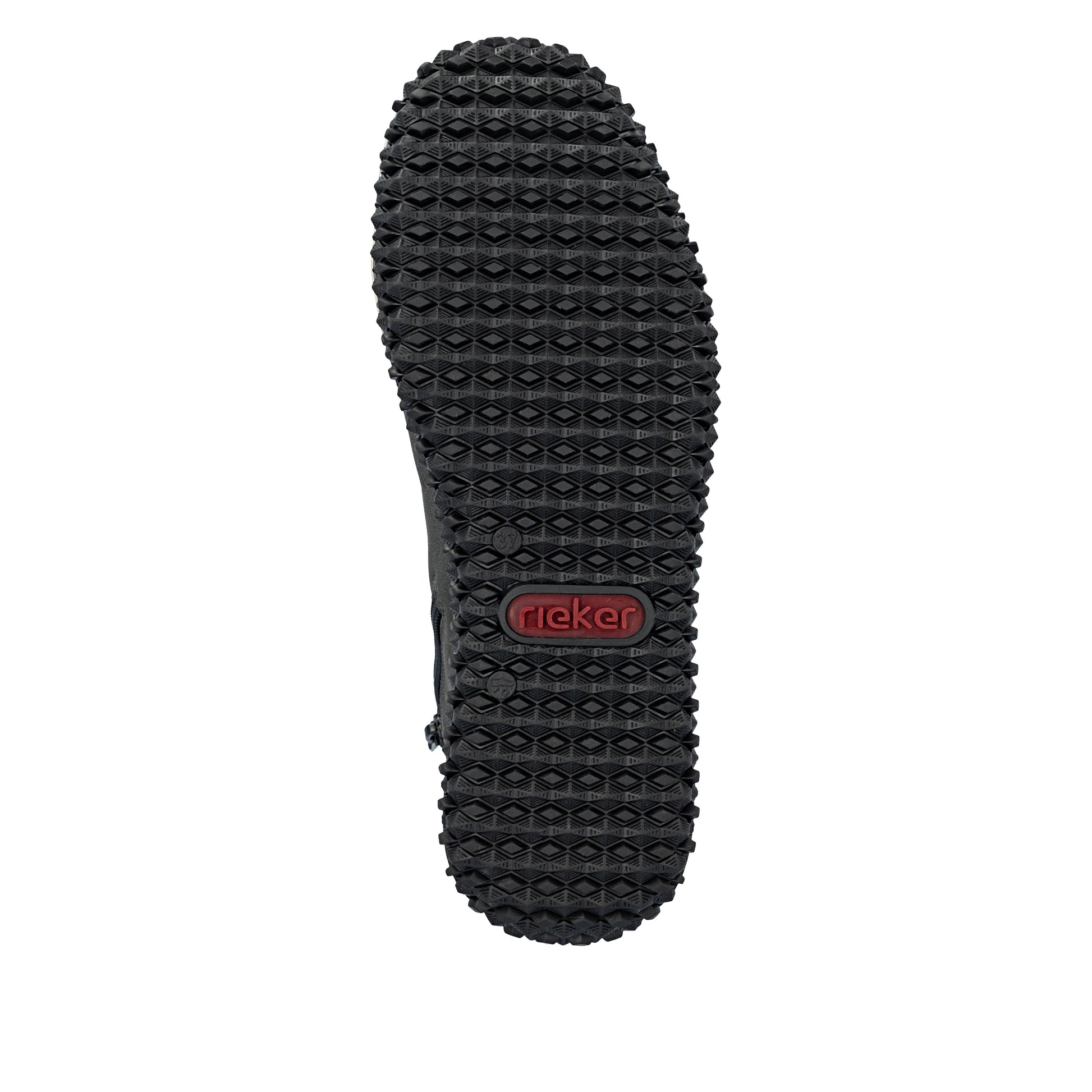 Grey Zip Boots for Women | Rieker Z4251-45