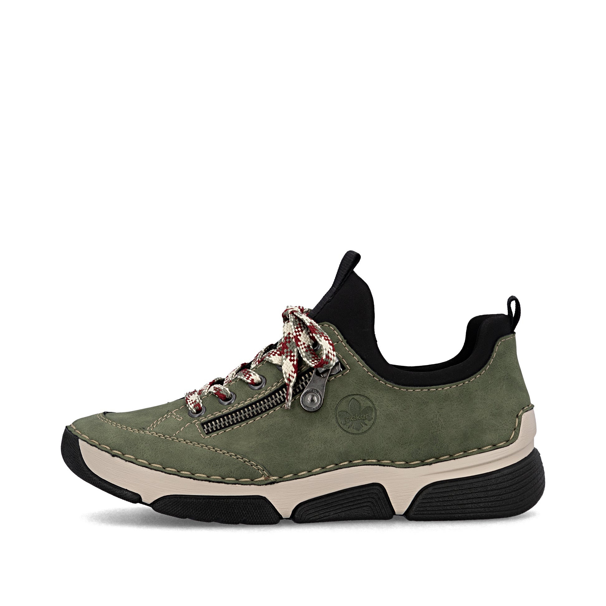 Green Elasticated Shoes for Women | Rieker 45973-54