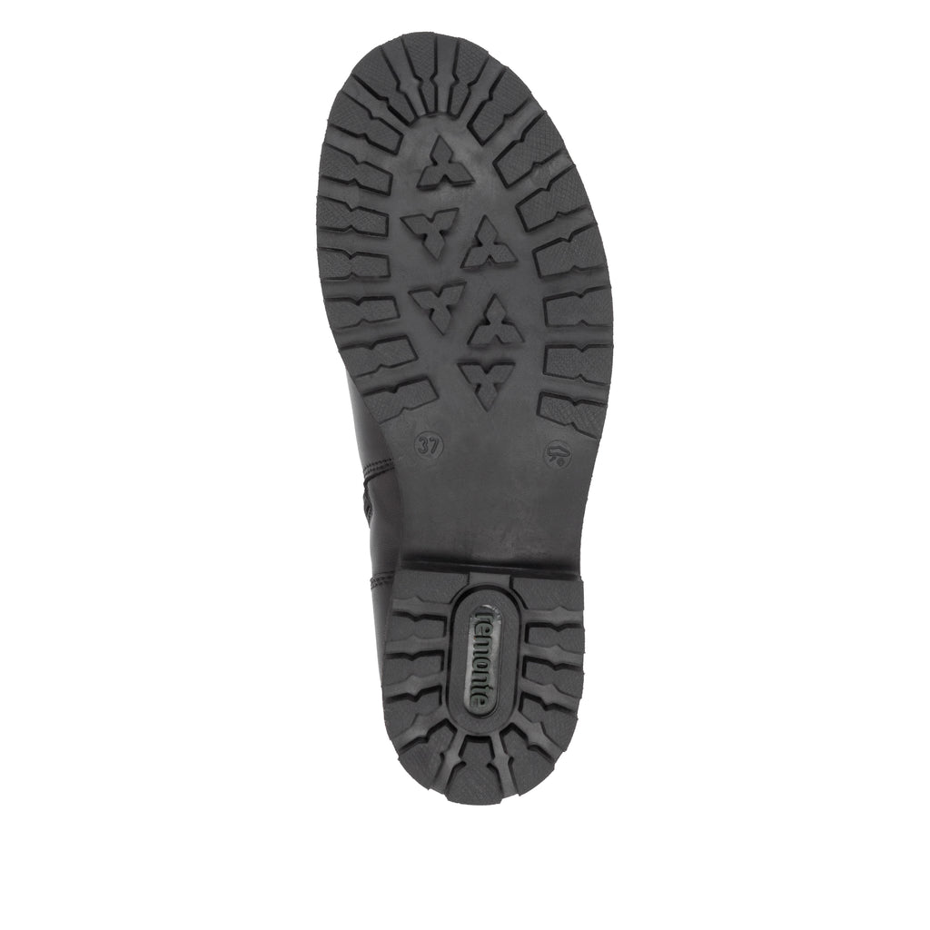 Black Zip Boots for Women | Remonte D8484-00
