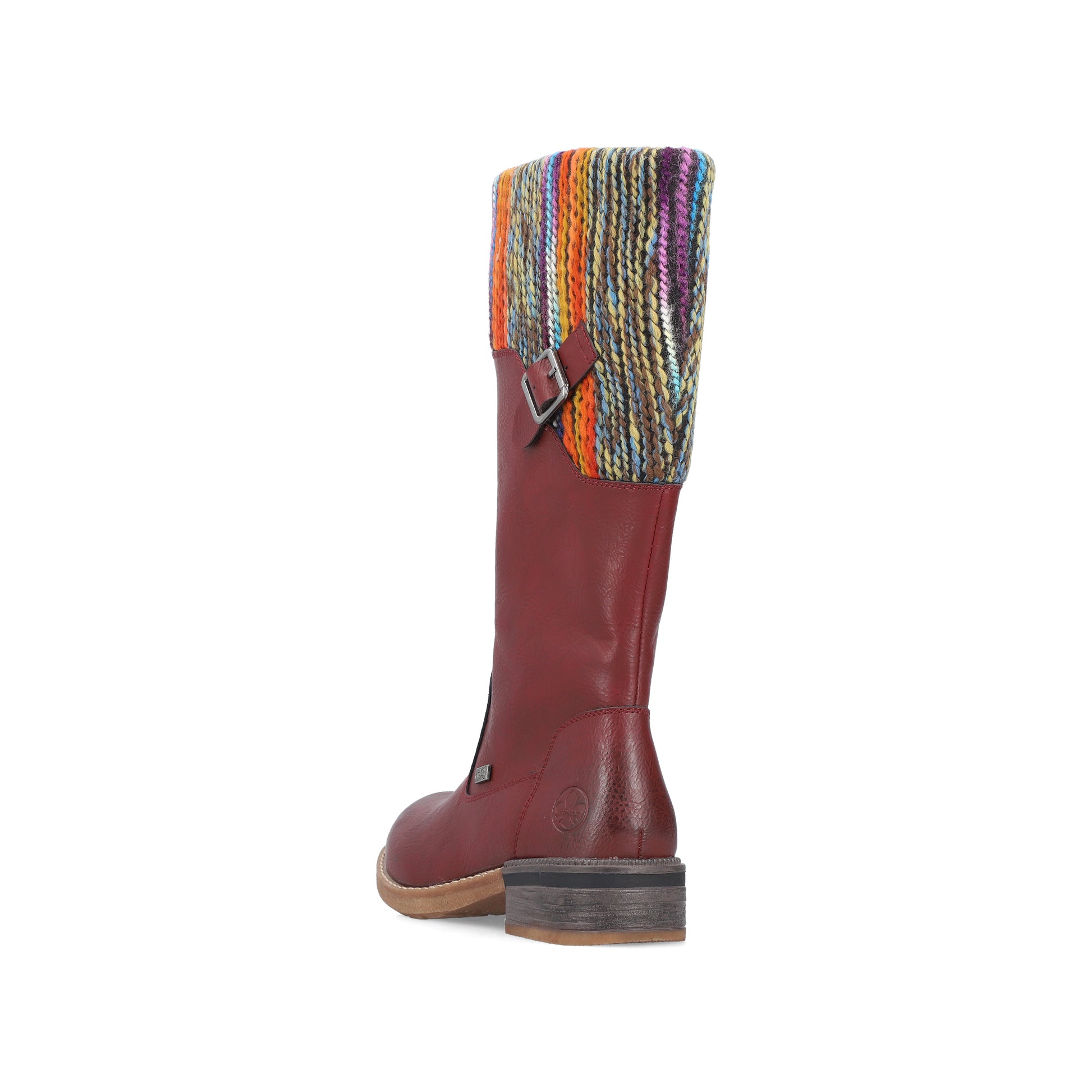 Red Zip Boots for Women | Rieker 94692-35