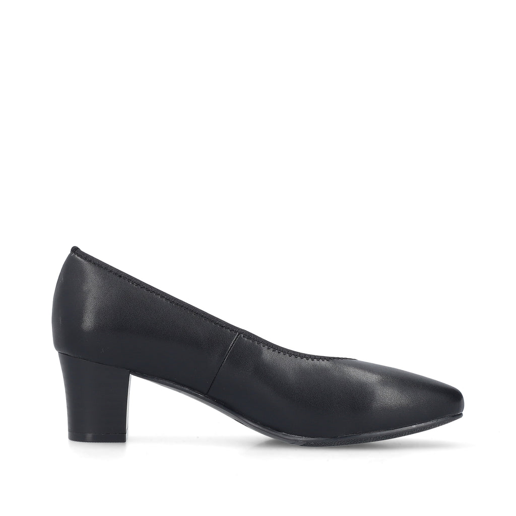 Black Slip-On Shoes for Women | Rieker 44650-04