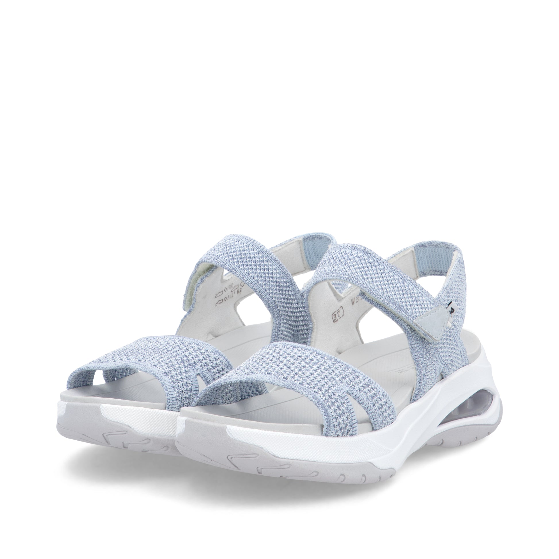 Blue Hook & Loop Sandals for Women | Rieker W3152-10