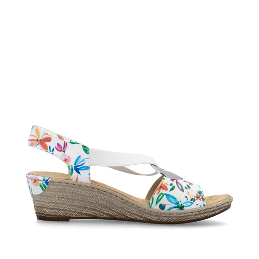 Rieker Woman's Sandals - Multi-Coloured | 624H6-91