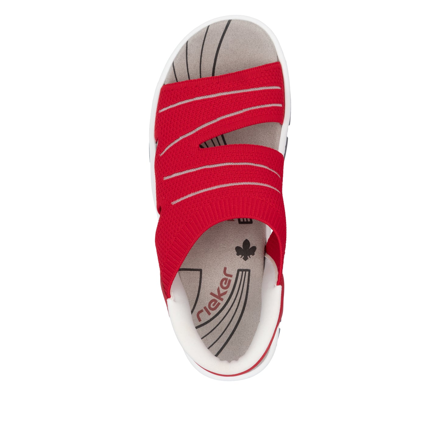 Rieker Woman's Sandals - Red | 68895-33