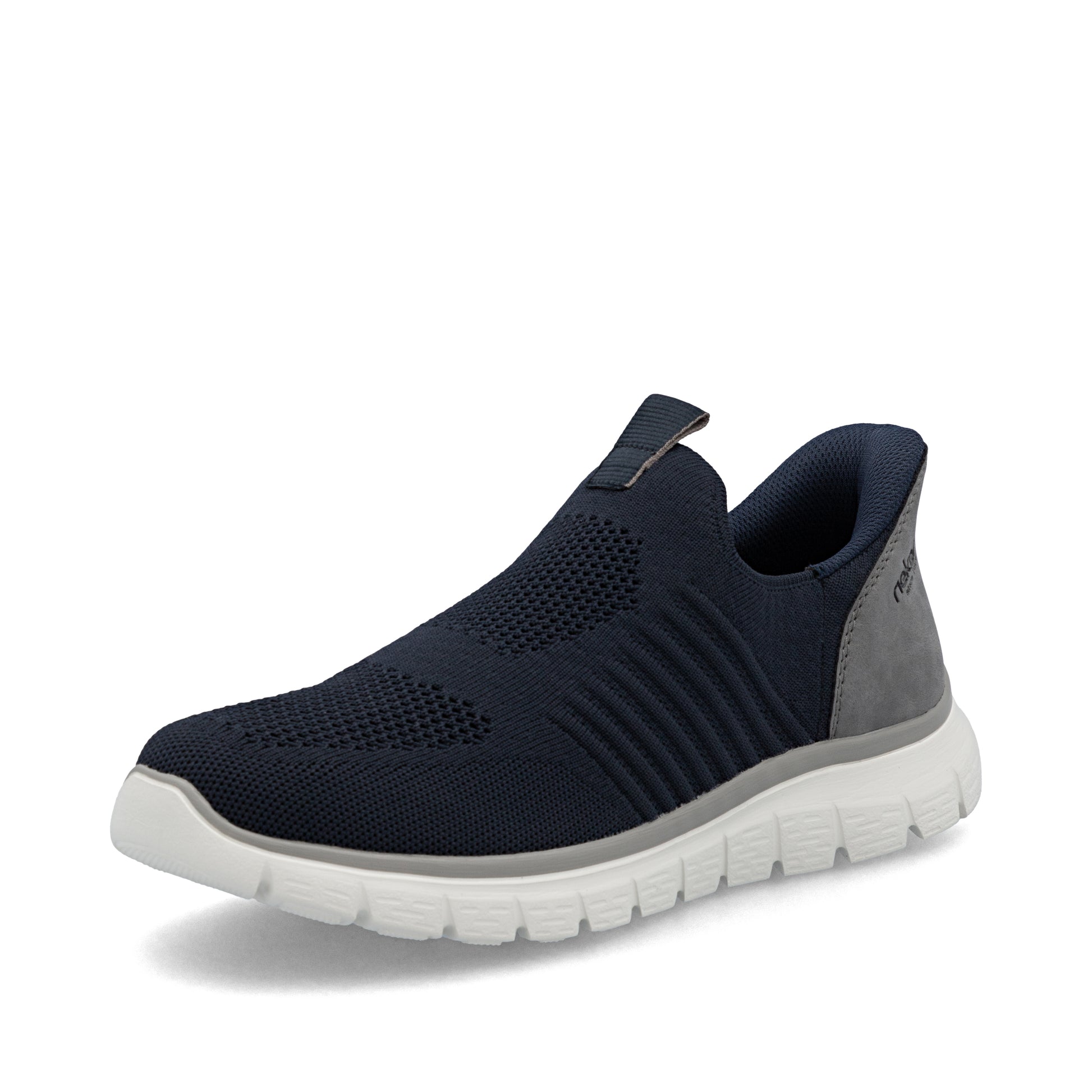 Blue Elasticated Shoes for Men | Rieker B6659-15