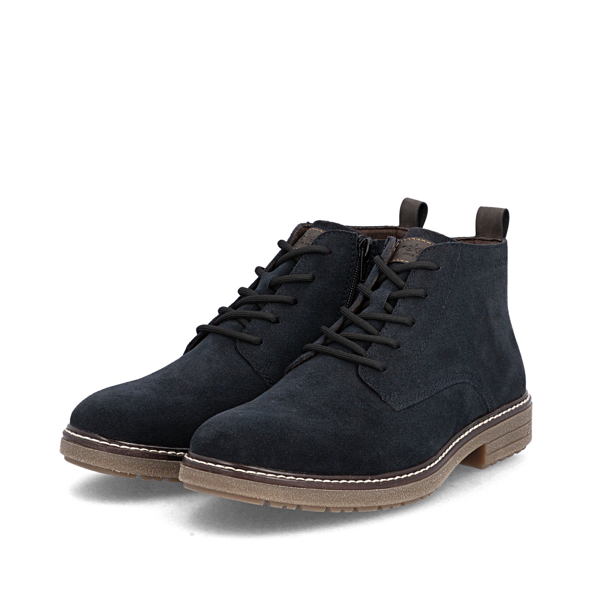 Blue Zip Boots for Men | Rieker 33106-14
