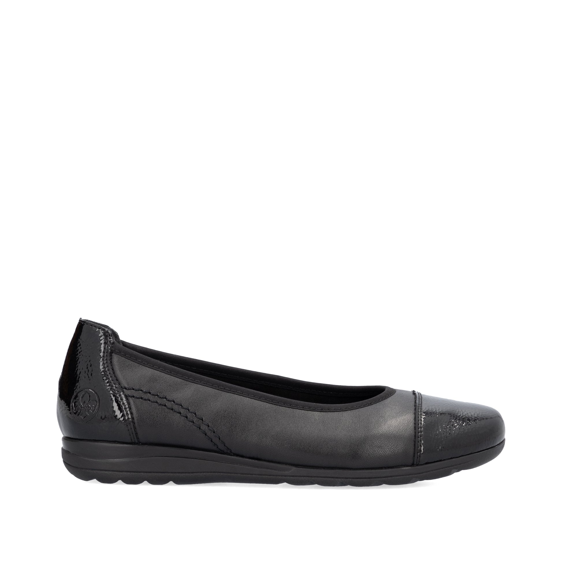 Black Slip-On Shoes for Women | Rieker L9351-00