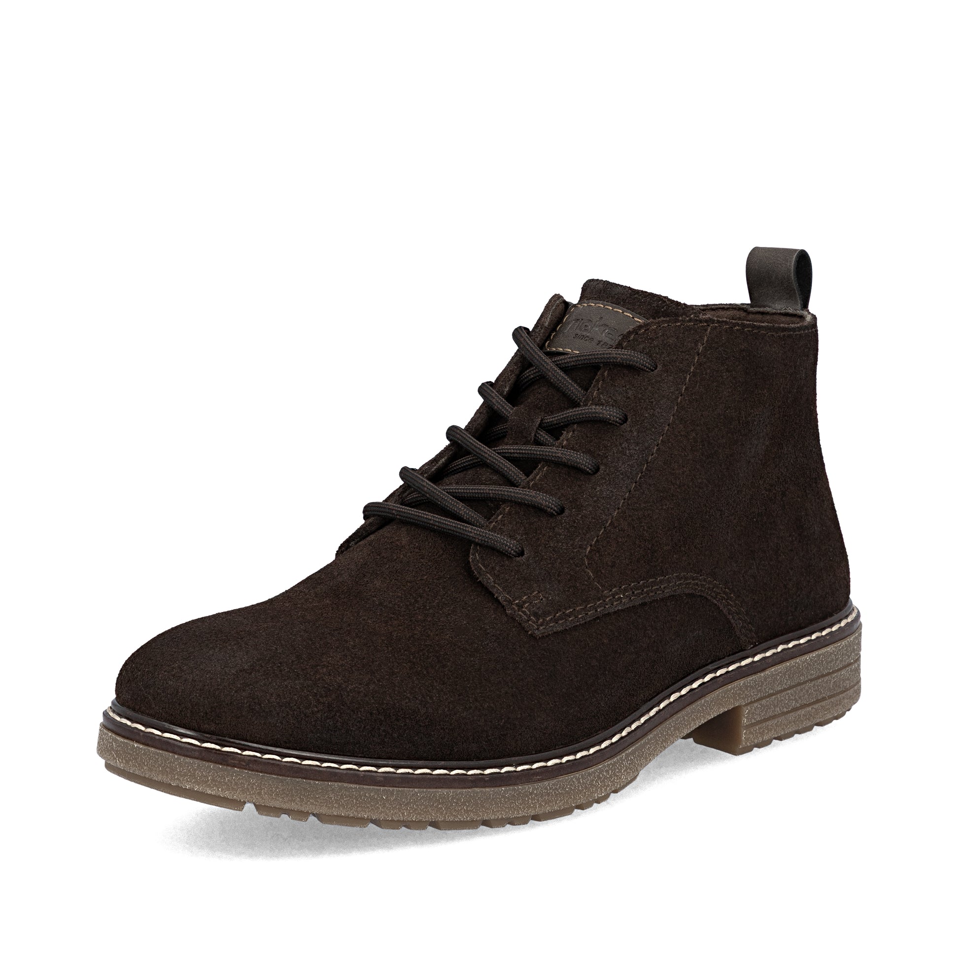 Brown Zip Boots for Men | Rieker 33106-25