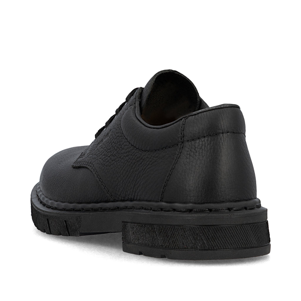 Black Elasticated Shoes for Men | Rieker 31610-00