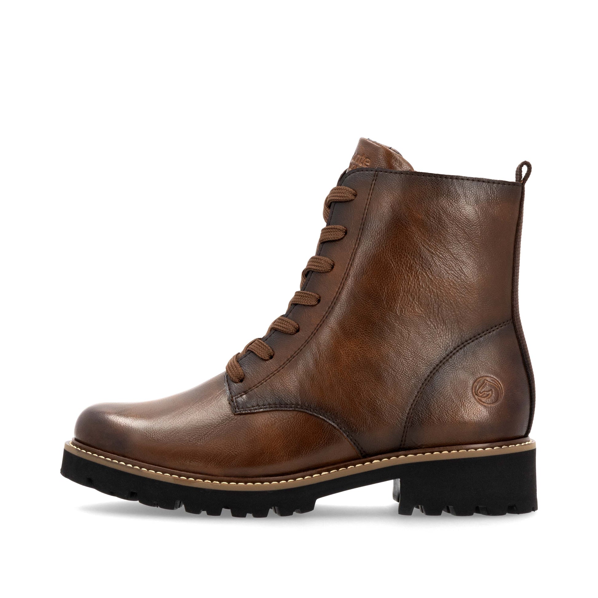 Brown Zip Boots for Women | Remonte D8661-24