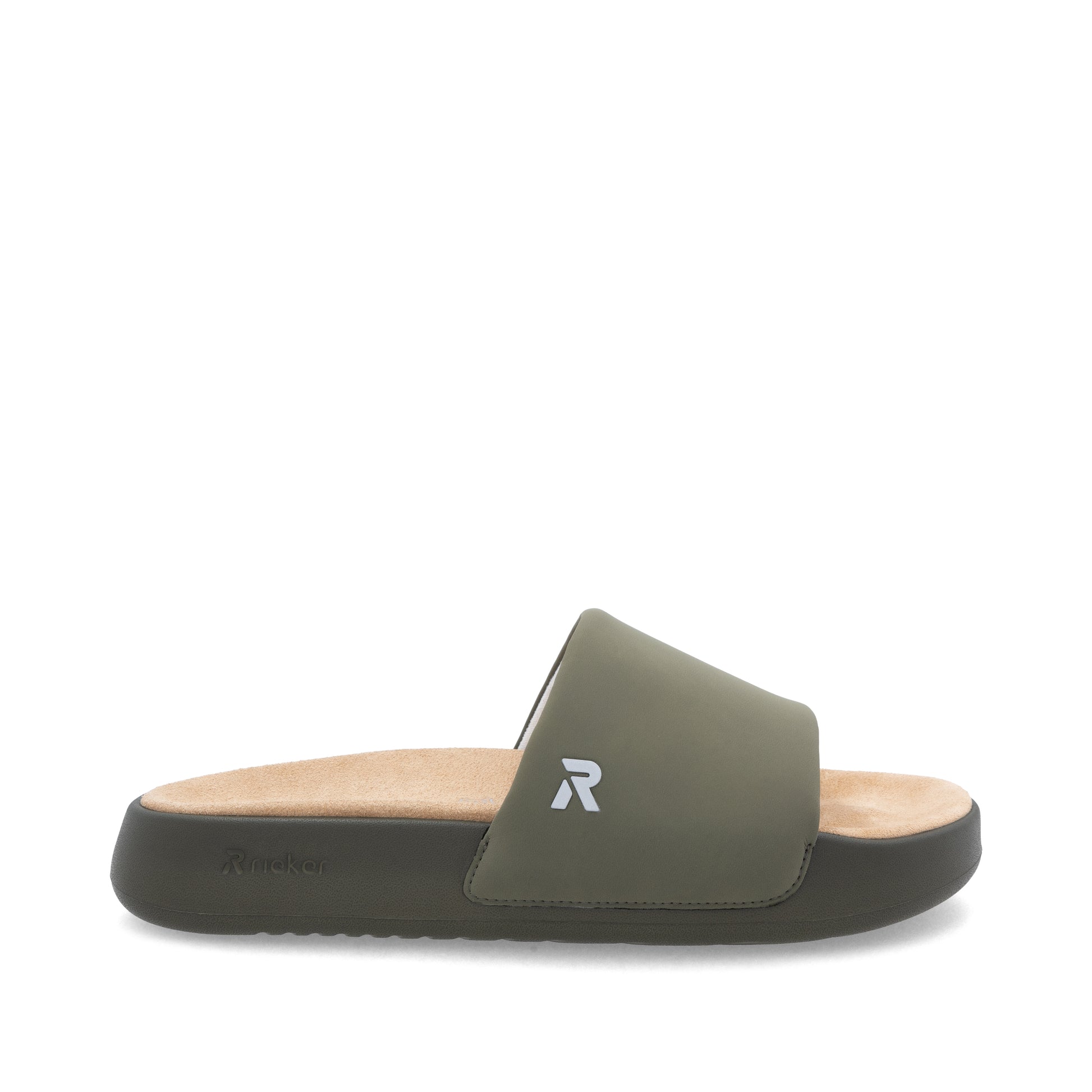 Green Slip-On Sandals for Men | Rieker U3250-54