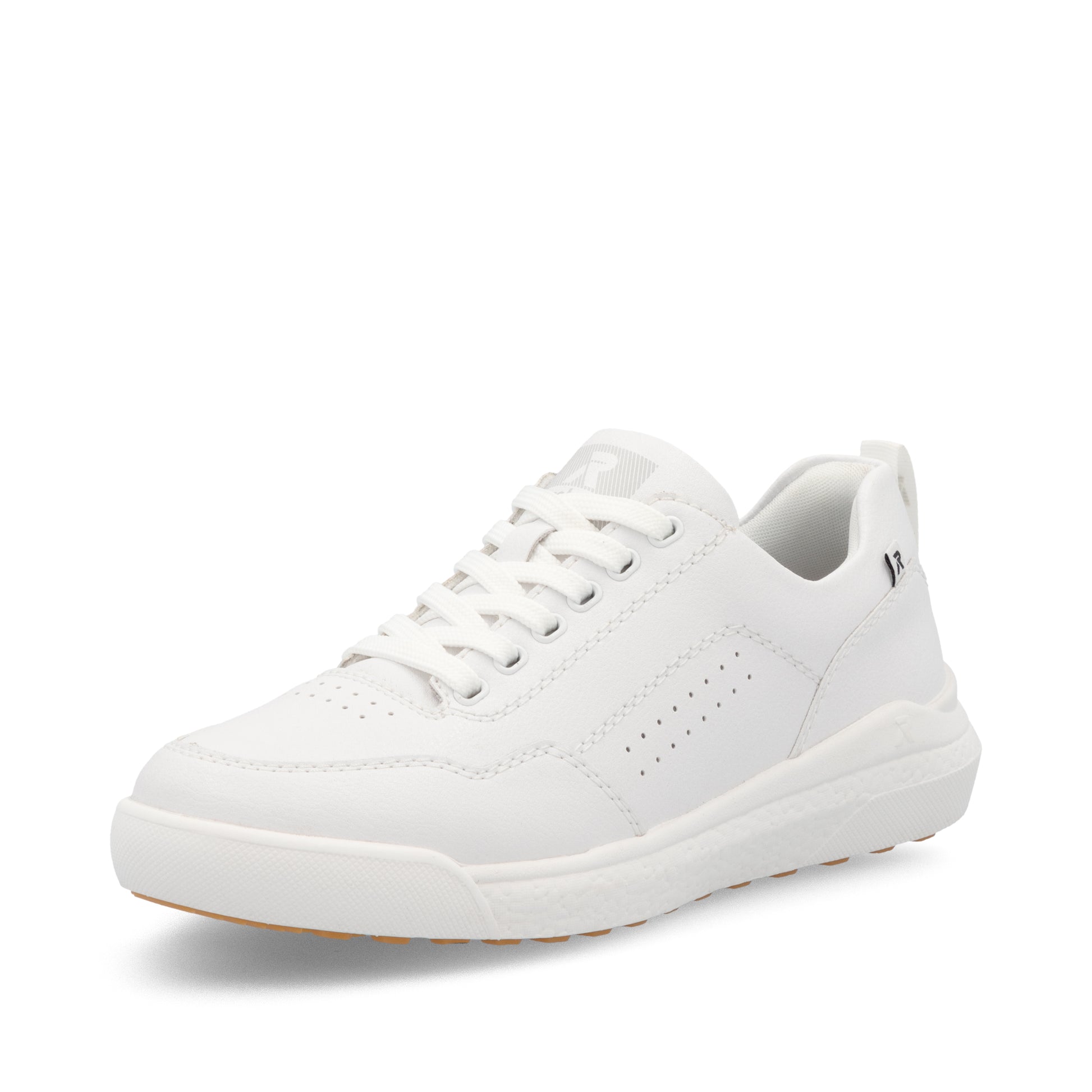 White Elasticated Shoes for Women | Rieker W1101-80