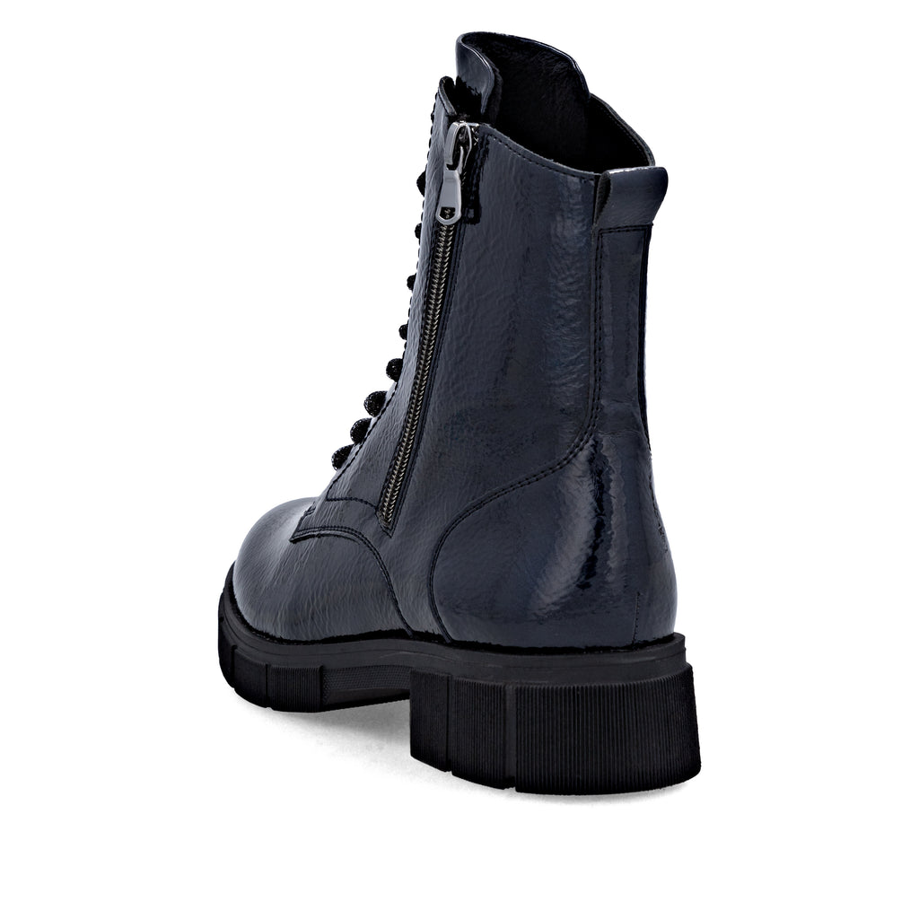 Blue Zip Boots for Women | Remonte D2S72-14