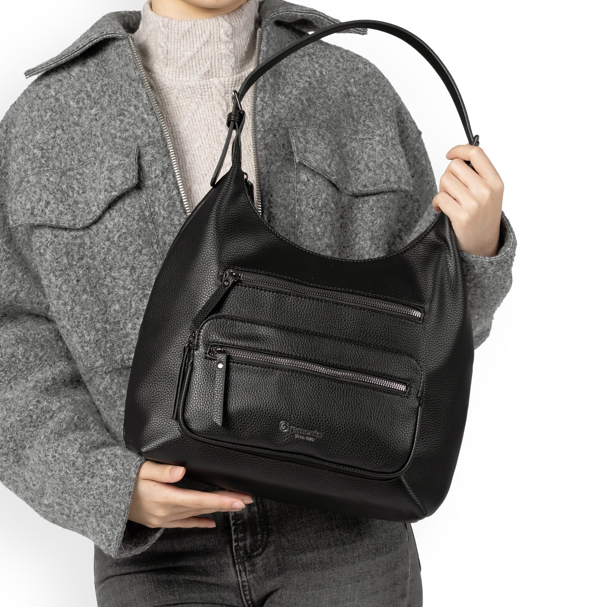 Black Zip Bags for Women | Remonte Q0725-00