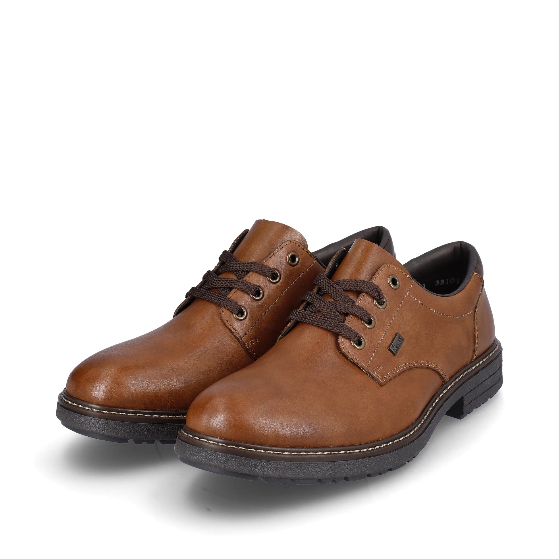 Brown Elasticated Shoes for Men | Rieker 33101-24