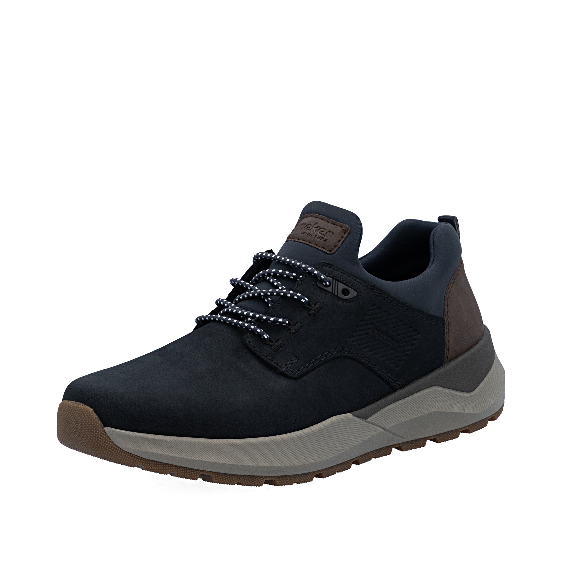 Blue Elasticated Shoes for Men | Rieker 06050-14