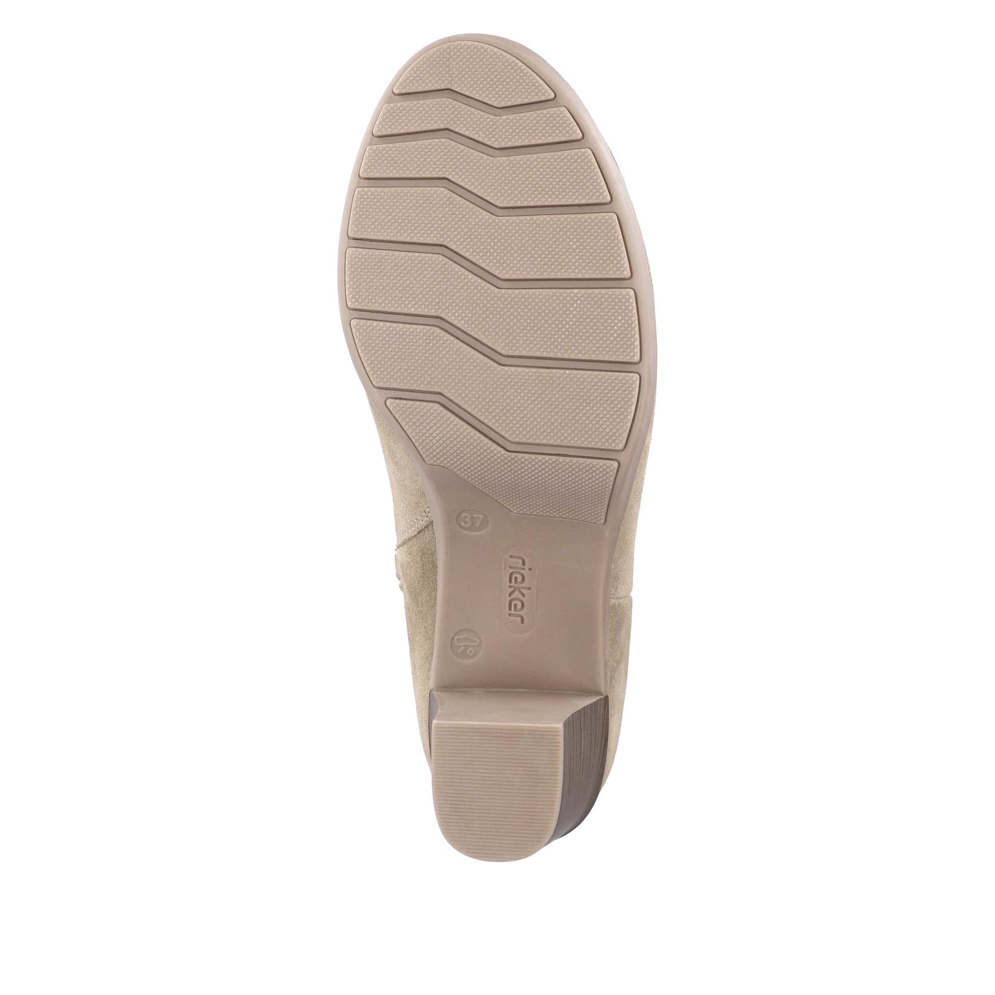 Beige Zip Boots for Women | Rieker Y2255-64